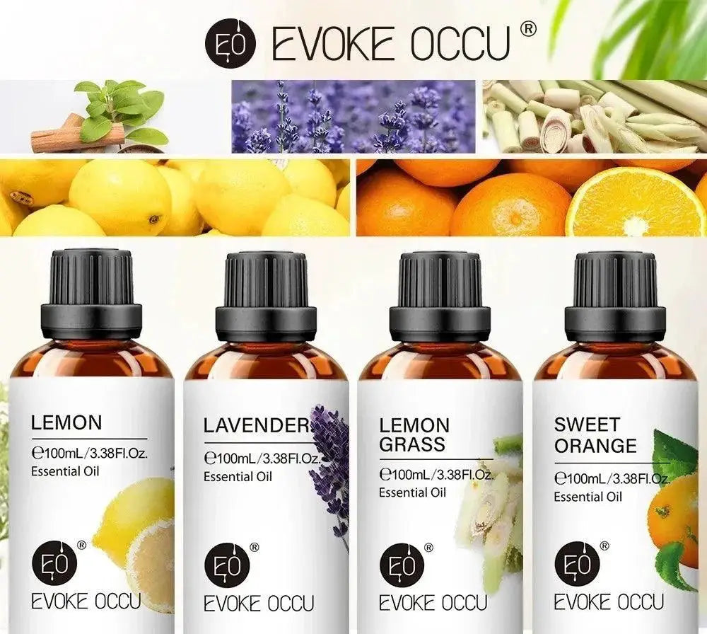 Aromatherapy Essential Oil Set Vanilla Eucalyptus Jasmine