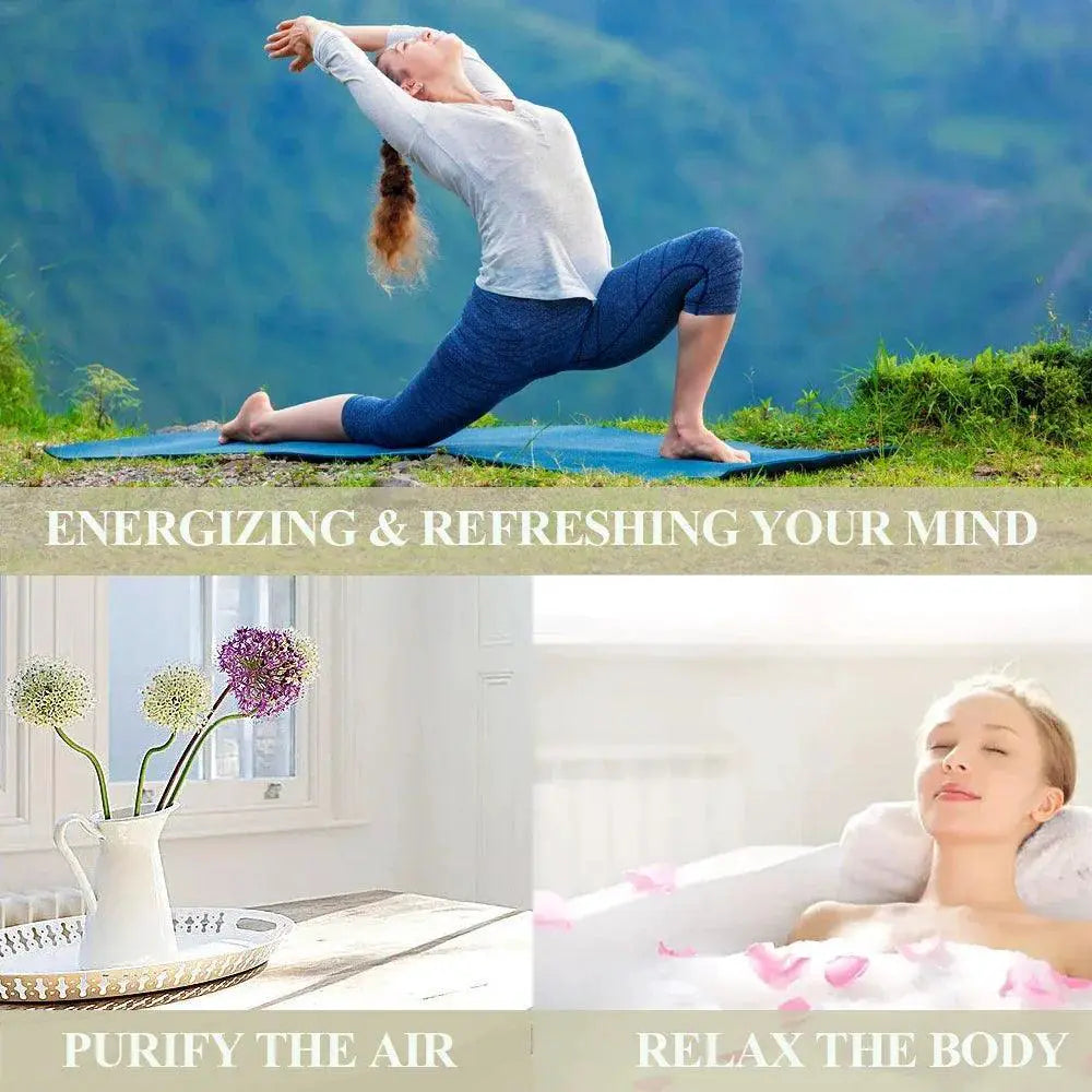 Aromatic Bliss 10ml Essential Oil Diffuser Set Fragrances