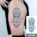 Arrow Design Temporary Tattoos for Men