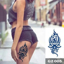 Arrow Design Temporary Tattoos for Men