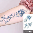 Arrow Design Temporary Tattoos for Men