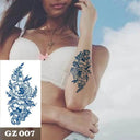 Arrow Design Temporary Tattoos for Men
