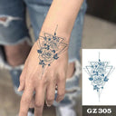 Arrow Design Temporary Tattoos for Men