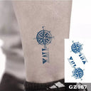 Arrow Design Temporary Tattoos for Men