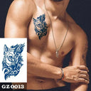Arrow Design Temporary Tattoos for Men