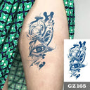 Arrow Design Temporary Tattoos for Men