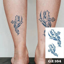 Arrow Design Temporary Tattoos for Men