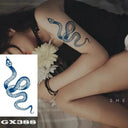 Arrow Design Temporary Tattoos for Men