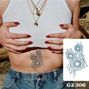Arrow Design Temporary Tattoos for Men