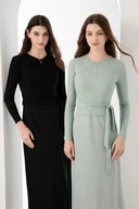 Womens Elegant High-Stretch Outfit Set