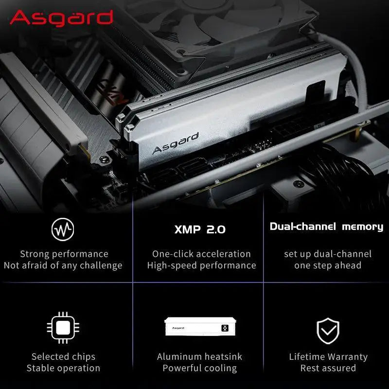 Asgard Freyr Series DDR4 RAM Performance Memory Boost PC