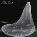 Secure Cathedral Lace Veil for Brides