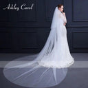 Secure Cathedral Lace Veil for Brides