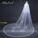 Secure Cathedral Lace Veil for Brides