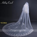 Secure Cathedral Lace Veil for Brides