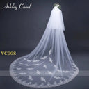 Secure Cathedral Lace Veil for Brides