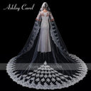 Secure Cathedral Lace Veil for Brides