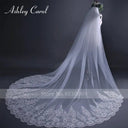 Secure Cathedral Lace Veil for Brides