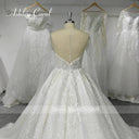 Beaded Sparkle Wedding Dress For Brides