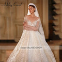 Beaded Sparkle Wedding Dress For Brides
