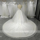 Beaded Sparkle Wedding Dress For Brides