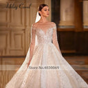 Beaded Sparkle Wedding Dress For Brides