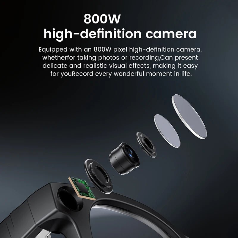 AsterTech Vision Glasses - HD Photo Video AI Translation and Touch Controls Plus