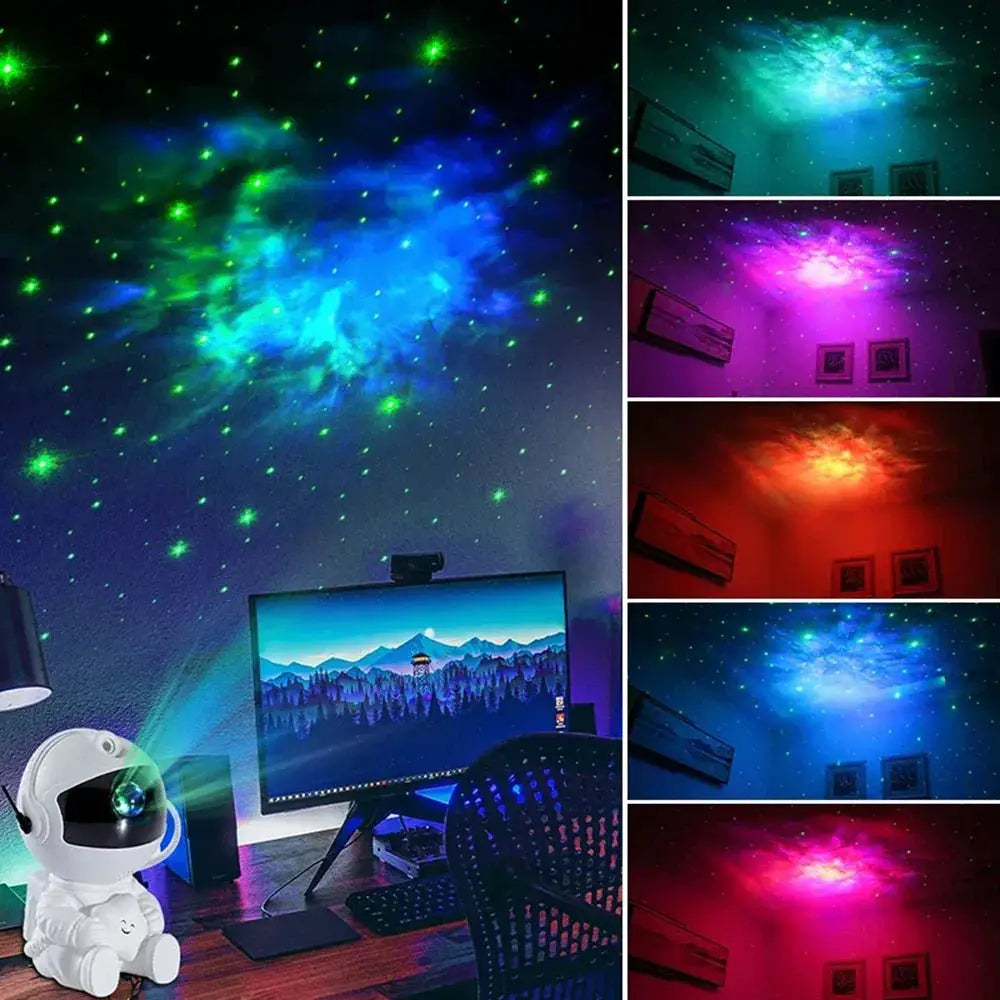 Astronaut Galaxy Projector With Nebula Remote Control - OurLum.com