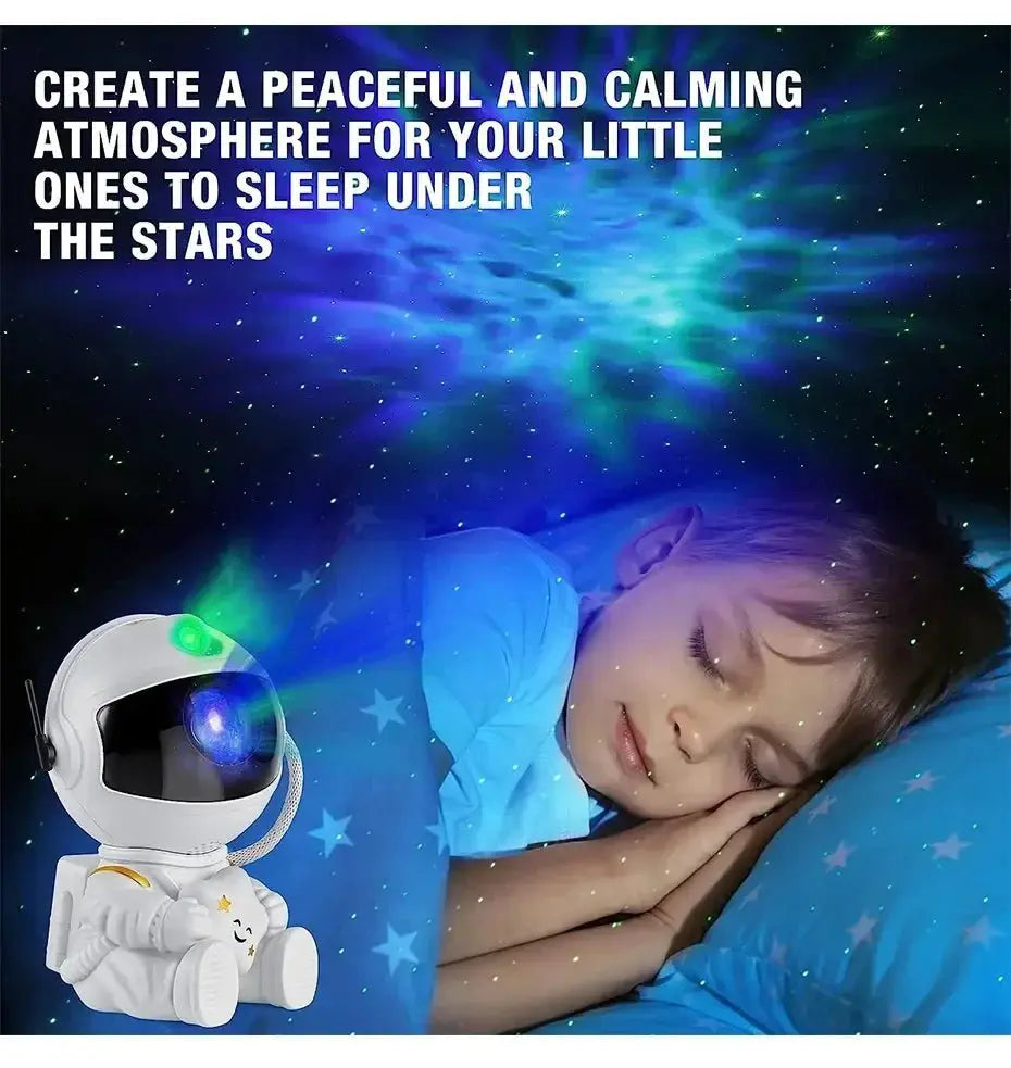 Astronaut Galaxy Projector With Nebula Remote Control - OurLum.com