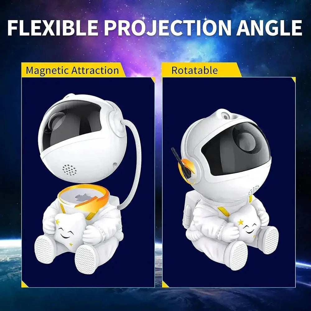 Astronaut Galaxy Projector With Nebula Remote Control - OurLum.com