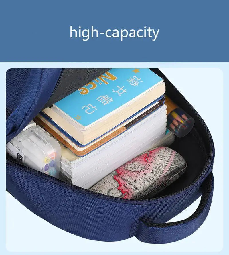 Astronaut Themed Kids Backpack for School Waterproof Bag