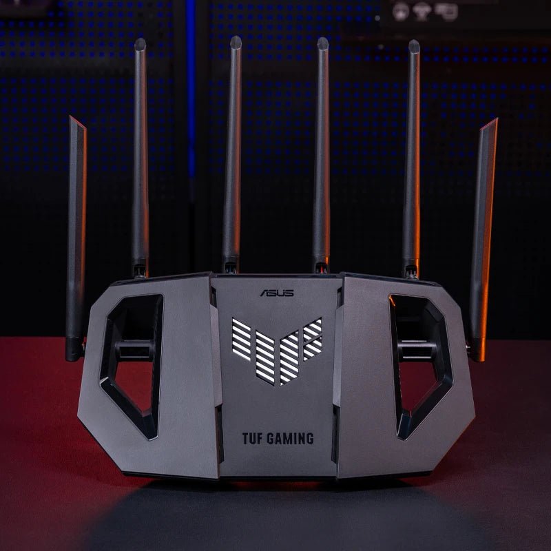 ASUS WiFi7 TUF GAMING BE6500 - Ultra Low Latency Gaming Router for Fast Home WiFi