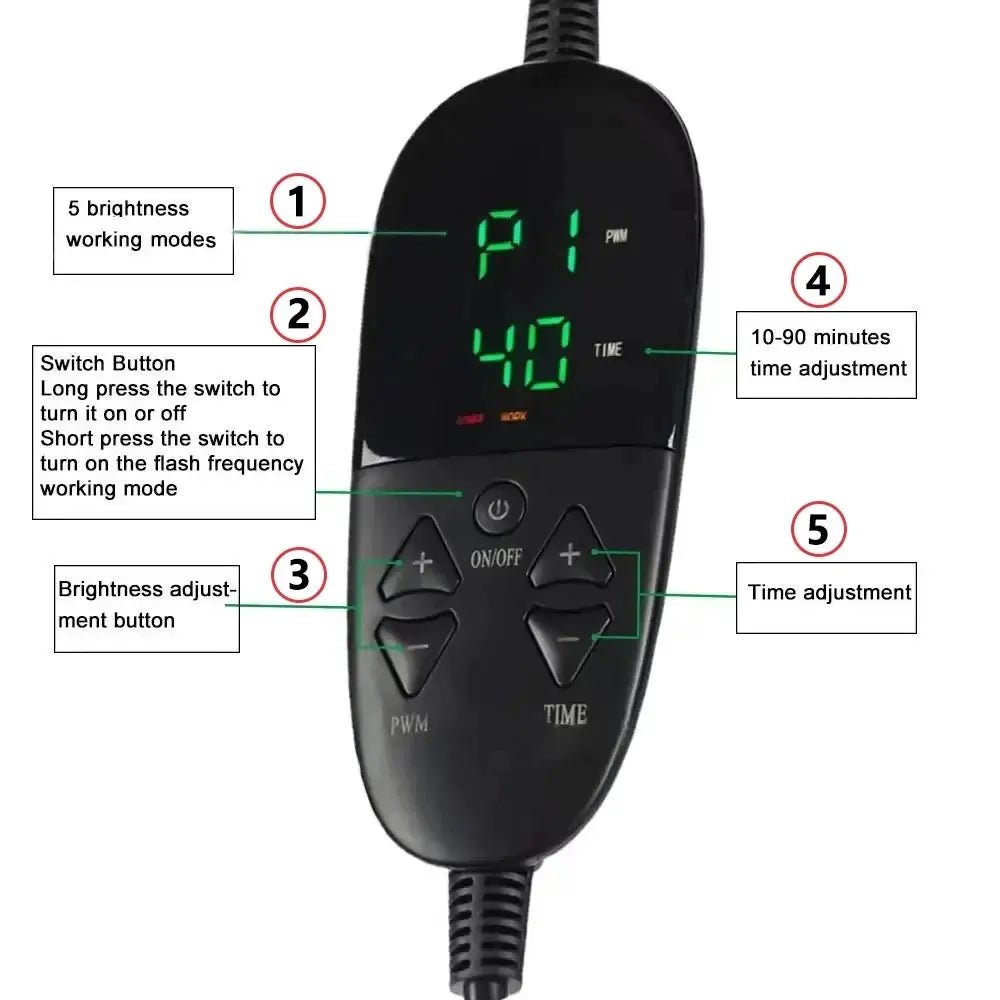 Athlete Pain Relief LED Therapy Device