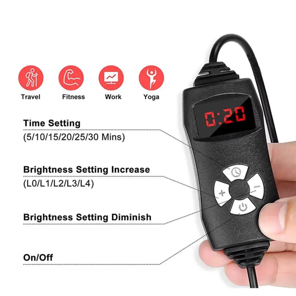 Athlete Pain Relief LED Therapy Device