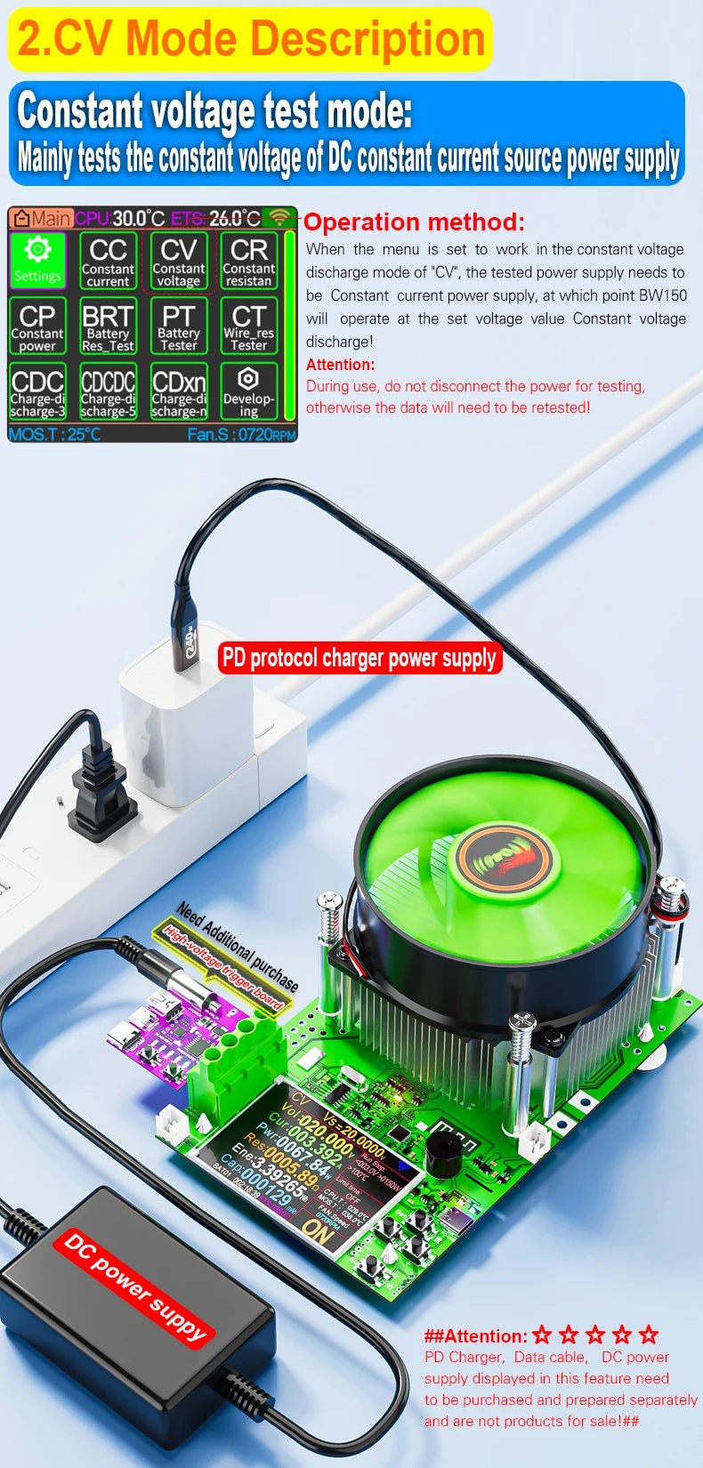Battery Tester - Capacity — product view 19