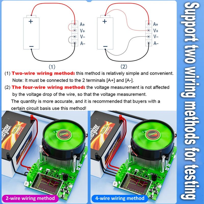 Atorch BW150 Tuya WiFi Smart Battery Tester - 18650 Capacity Meter With USB Load
