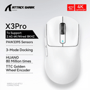 Attack Shark X3 Gaming Mouse Light Fast Macro Control