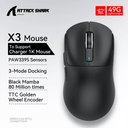 Attack Shark X3 Gaming Mouse Light Fast Macro Control