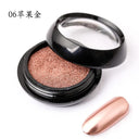 Aurora Blue Chrome Nail Powder Mesmerizing Holographic Sparkle