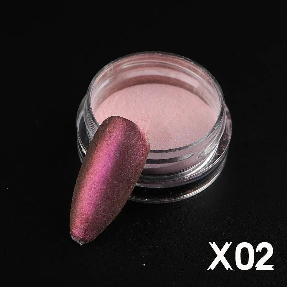 Aurora Nail Glitter Powder Enchanting Gradient Shimmer — product view 8