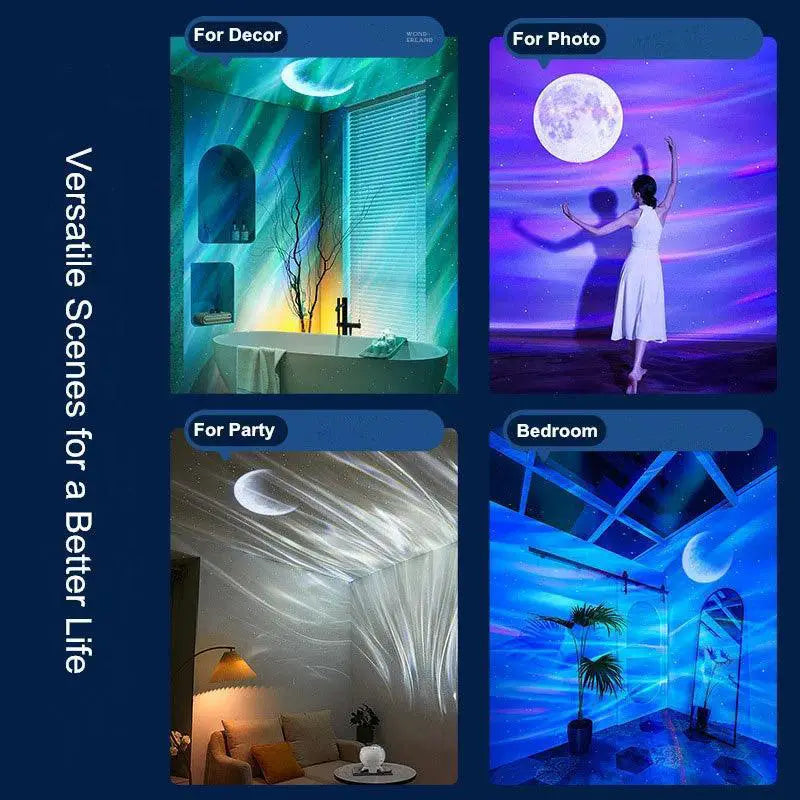 Aurora Northern Wireless Light Projector Ambient Lamp
