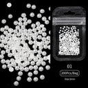 Aurora Rhinestone Nail Art Kit Dazzling AB Crystals Set