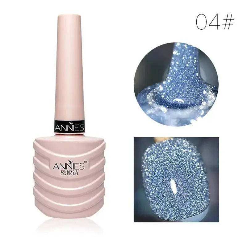 Aurora Sparkle Gel Polish Set for Dazzling Glam Nails