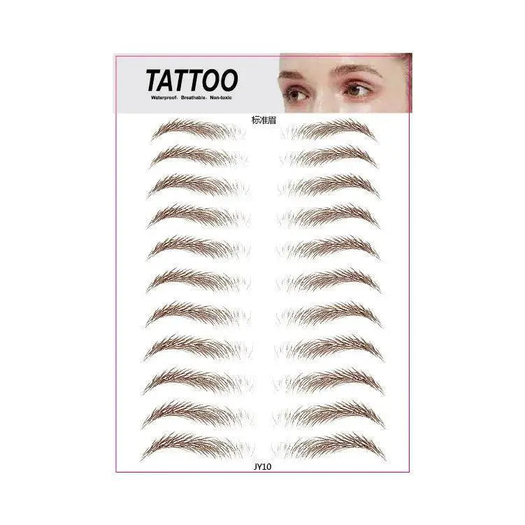 Eyebrow Tattoos for Natural Look — BLACK 02