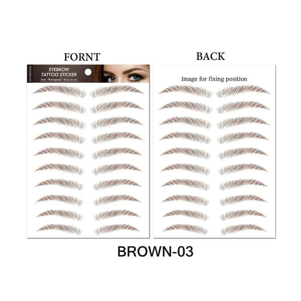 Eyebrow Tattoos for Natural Look — BROWN 07