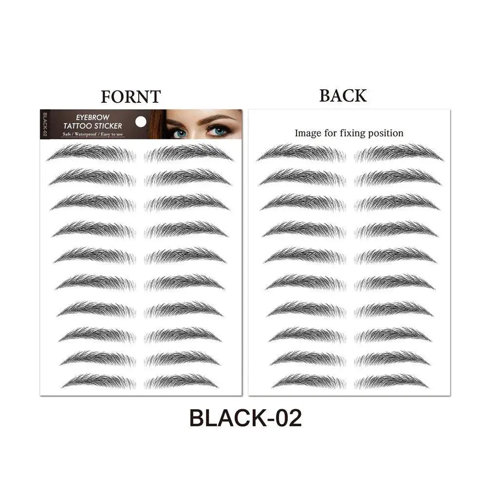 Eyebrow Tattoos for Natural Look — BLACK 06