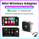 AutoLink Wireless CarPlay Android Auto Adapter - Plug And Play Convenience Ultra