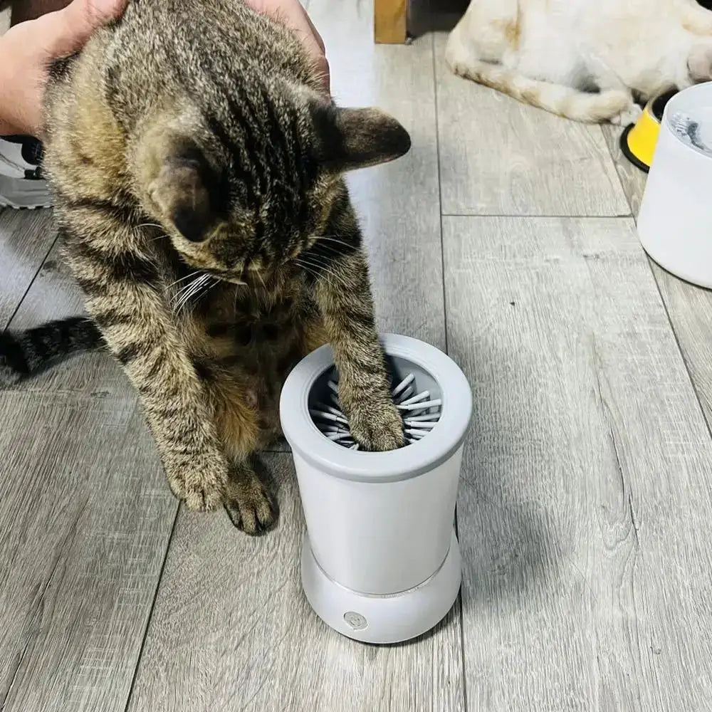 Automatic Electric Pet Paw Cleaner Quick Foot Washer - OurLum.com