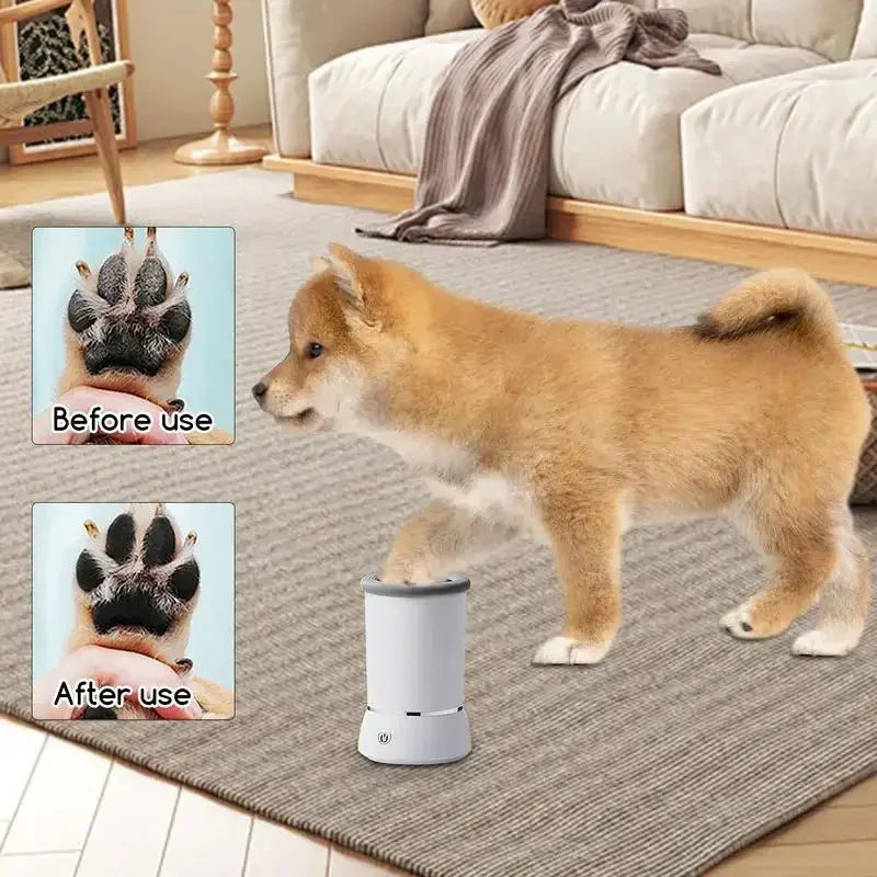 Automatic Electric Pet Paw Cleaner Quick Foot Washer - OurLum.com