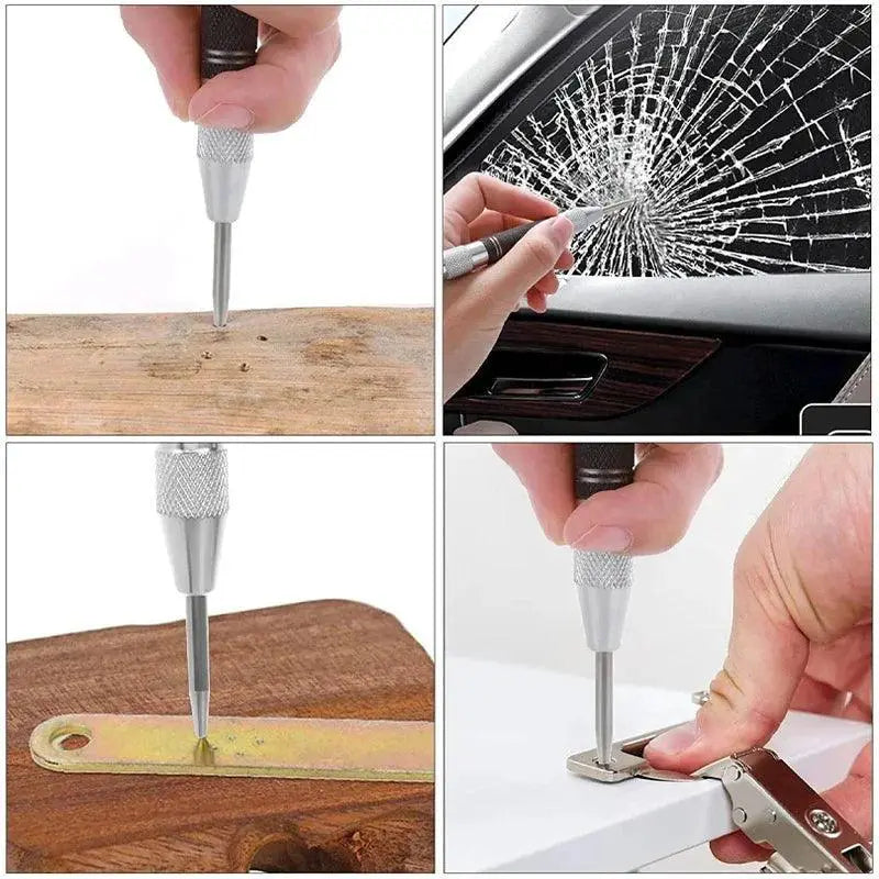 Punch Locator Tool For Woodworking And Metal Drilling
